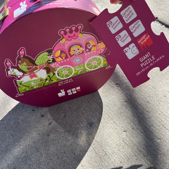 Pink Carriage Puzzle + Themed Box - Picture 2 of 2